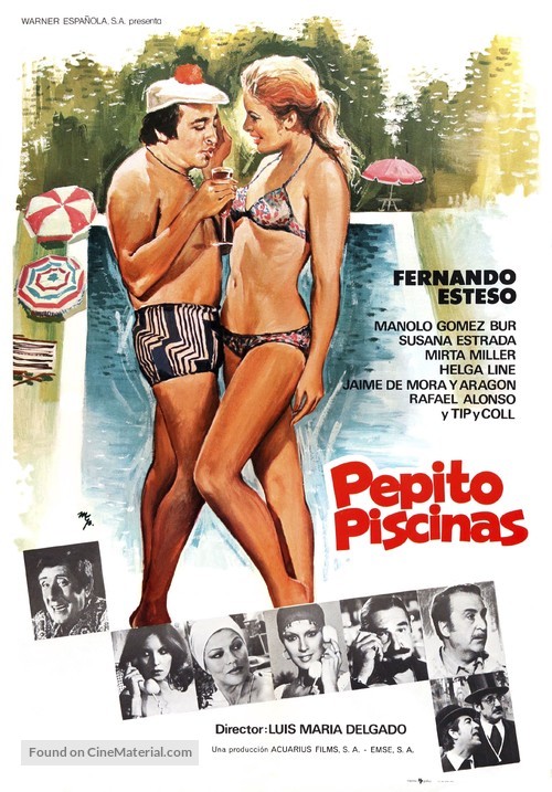 Pepito piscina - Spanish Movie Poster