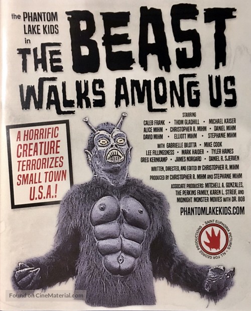 The Phantom Lake Kids in the Beast Walks Among Us - Blu-Ray movie cover