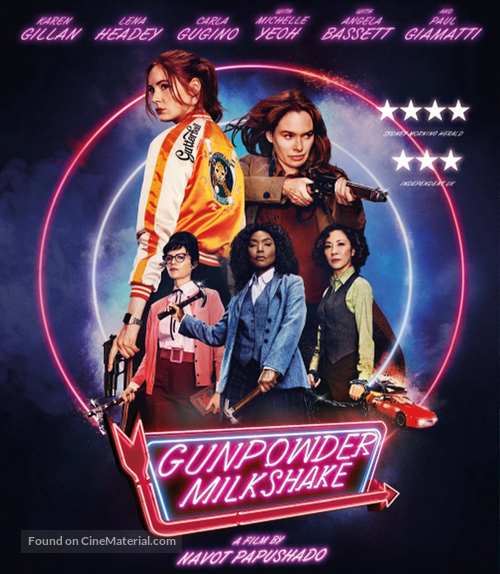 Gunpowder Milkshake - Dutch Blu-Ray movie cover