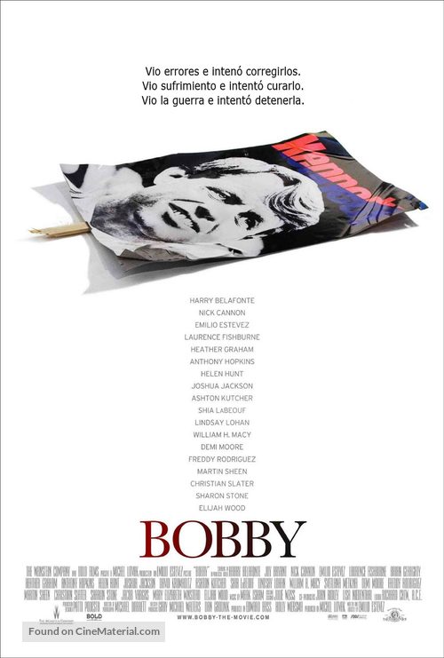 Bobby - Uruguayan Movie Poster