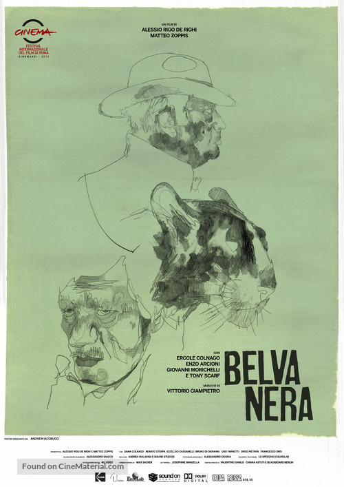 Belva nera - Italian Movie Poster