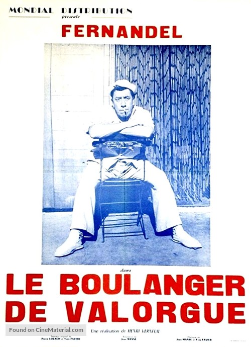 Le boulanger de Valorgue - French Movie Poster