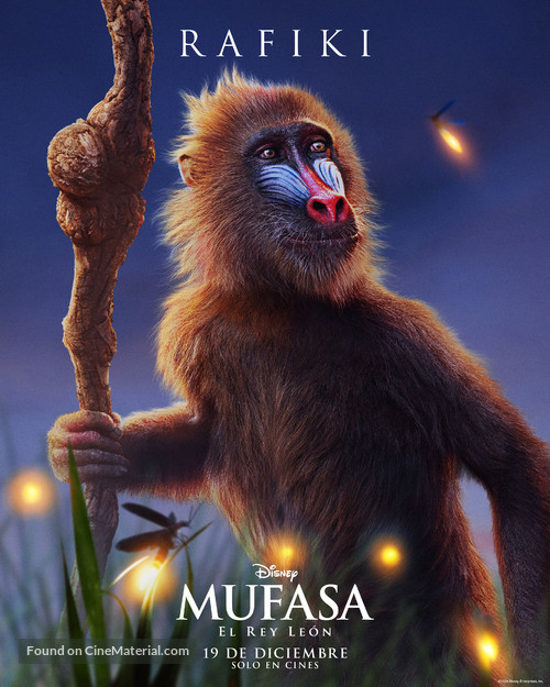 Mufasa: The Lion King - Mexican Movie Poster