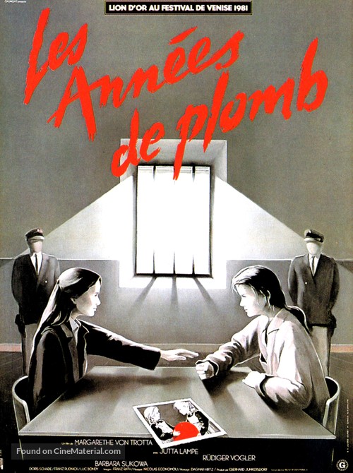Bleierne Zeit, Die - French Movie Poster