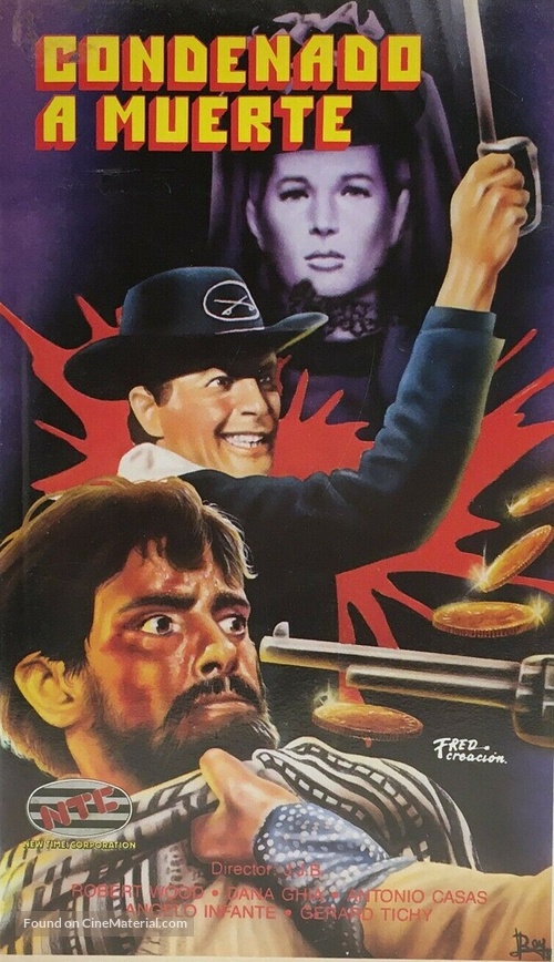 Cuatro d&oacute;lares de venganza - Spanish VHS movie cover