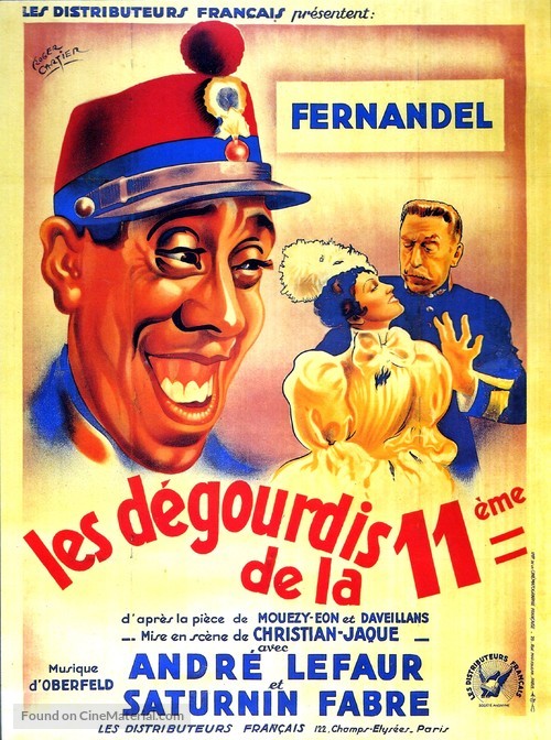 D&eacute;gourdis de la 11&egrave;me, Les - French Movie Poster