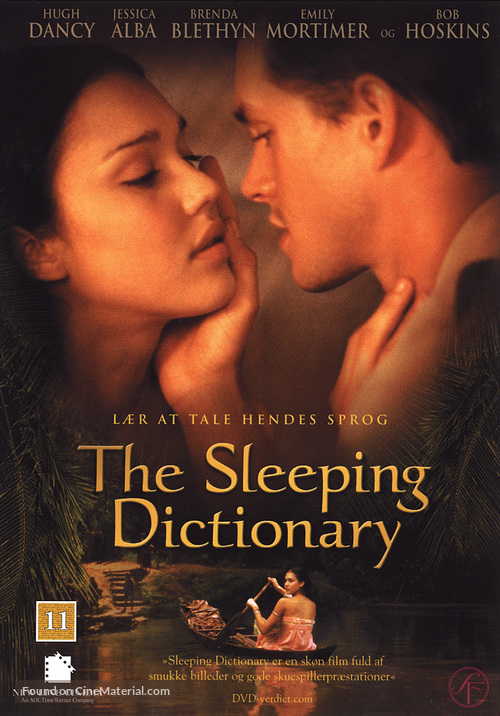 The Sleeping Dictionary - Danish DVD movie cover