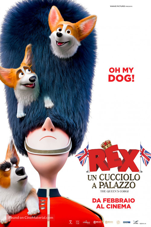 The Queen&#039;s Corgi - Italian Movie Poster