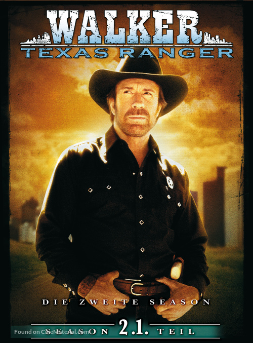 &quot;Walker, Texas Ranger&quot; - German DVD movie cover