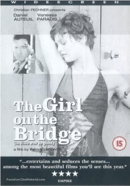 Fille sur le pont, La - British DVD movie cover