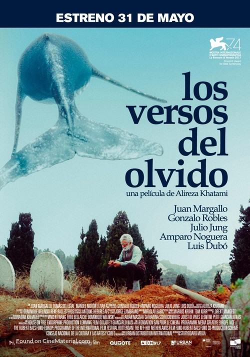 Los Versos del Olvido - Chilean Movie Poster