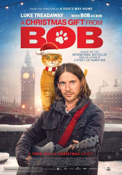 A Christmas Gift from Bob - New Zealand Movie Poster