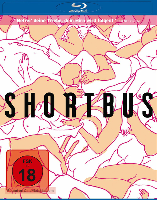 Shortbus - German Blu-Ray movie cover