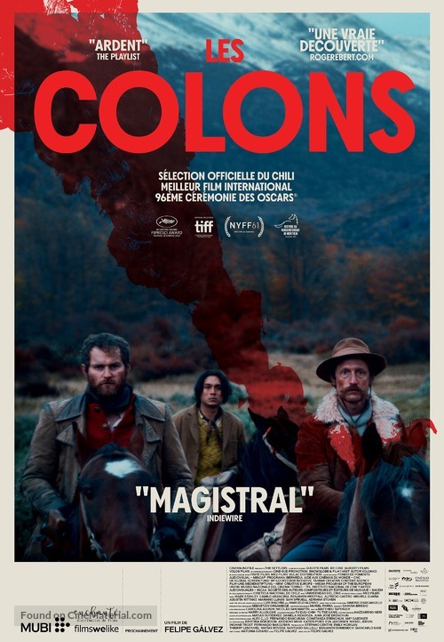 Los colonos - Canadian Movie Poster