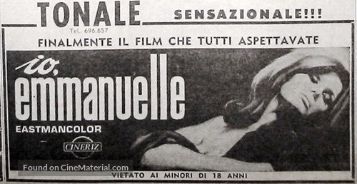 Io, Emmanuelle - Italian poster