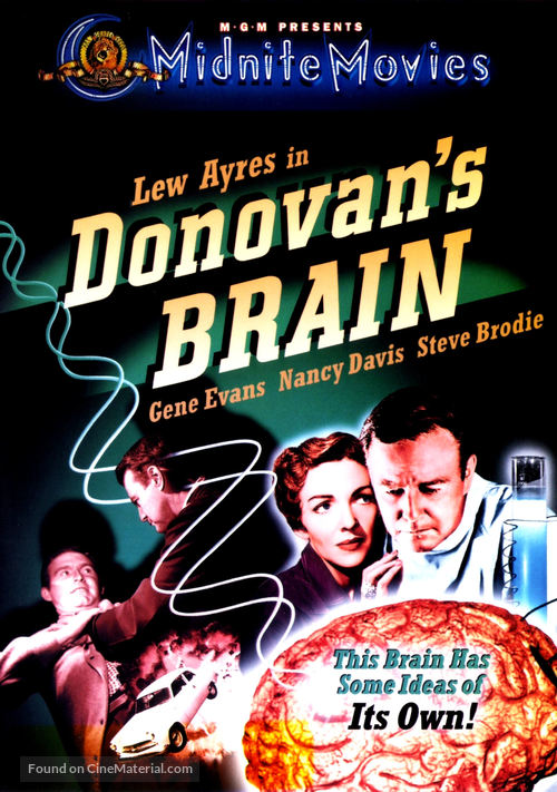 Donovan&#039;s Brain - DVD movie cover
