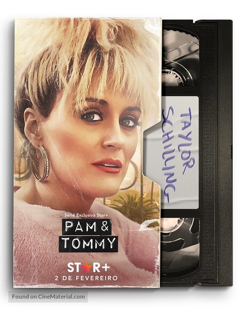 Pam &amp; Tommy - Brazilian Movie Poster