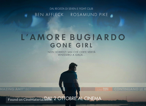 Gone Girl - Italian Movie Poster