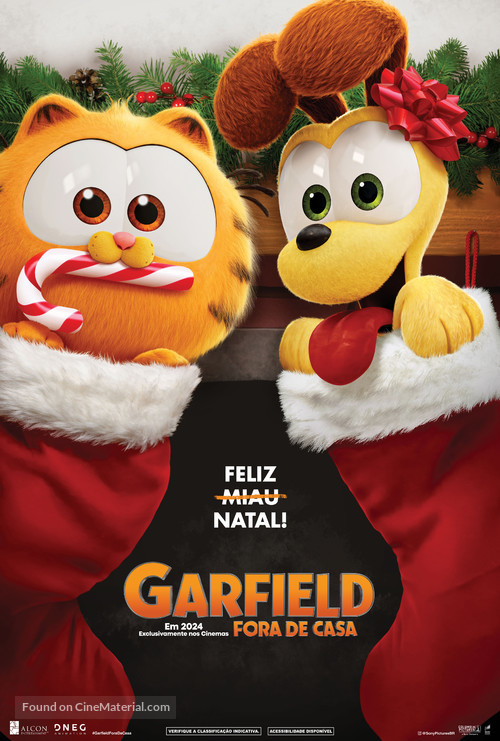 The Garfield Movie - Brazilian Movie Poster