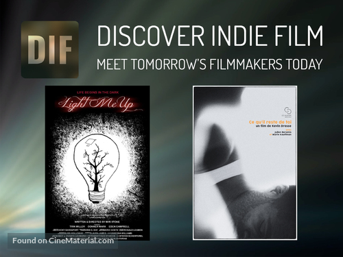 &quot;Discover Indie Film&quot; - Movie Poster