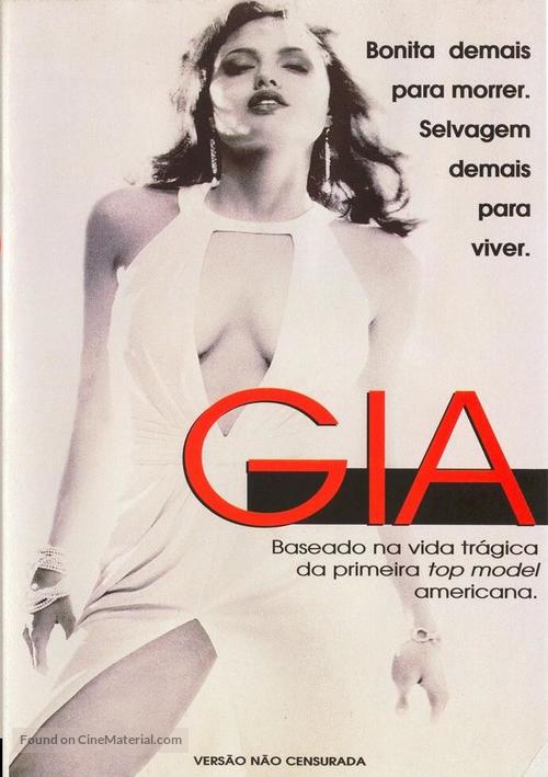 Gia - Portuguese DVD movie cover