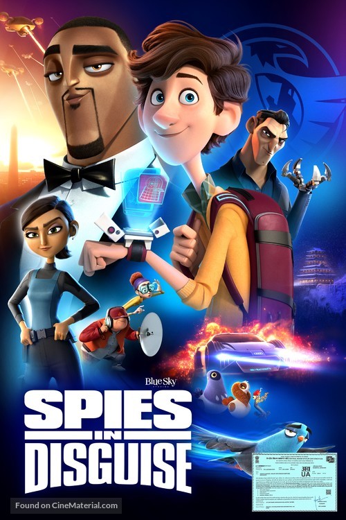 Spies in Disguise - Indian Movie Cover