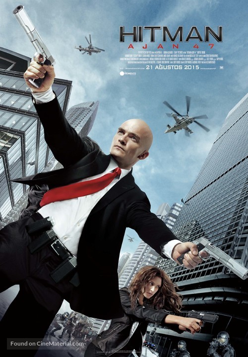 Hitman: Agent 47 - Turkish Movie Poster