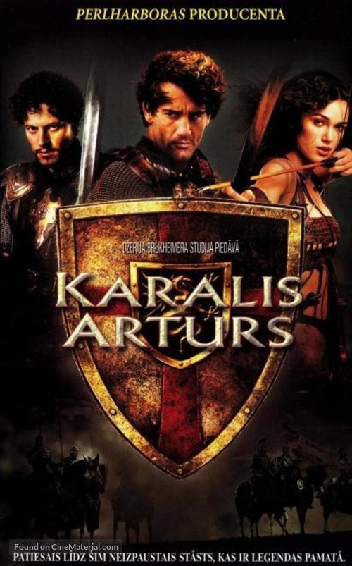 King Arthur - Latvian DVD movie cover