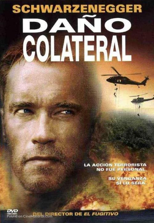 Collateral Damage - Spanish DVD movie cover