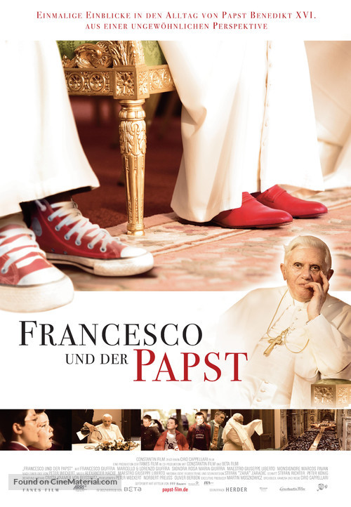 Francesco und der Papst - German Movie Poster