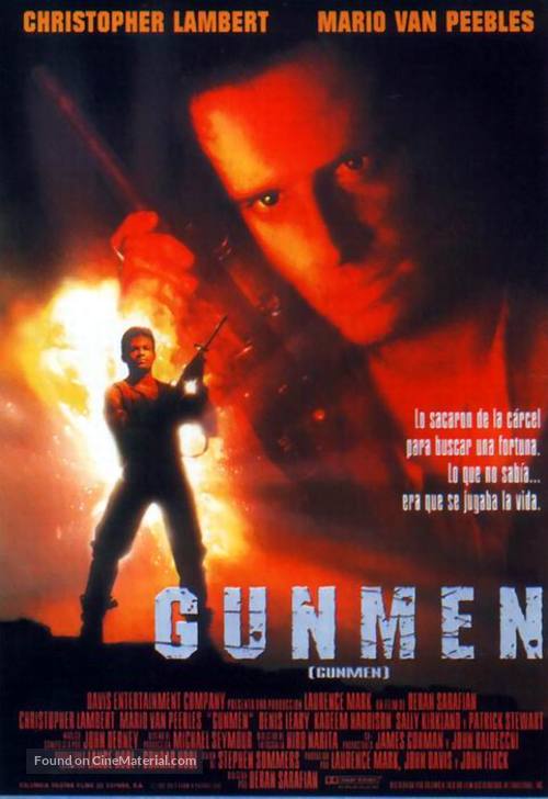 Gunmen - Spanish Movie Poster