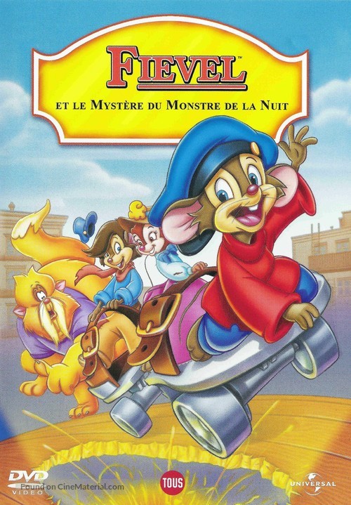 An American Tail: The Mystery of the Night Monster - French DVD movie cover