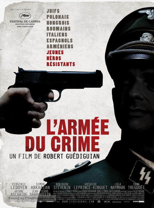 L&#039;arm&eacute;e du crime - French Movie Poster