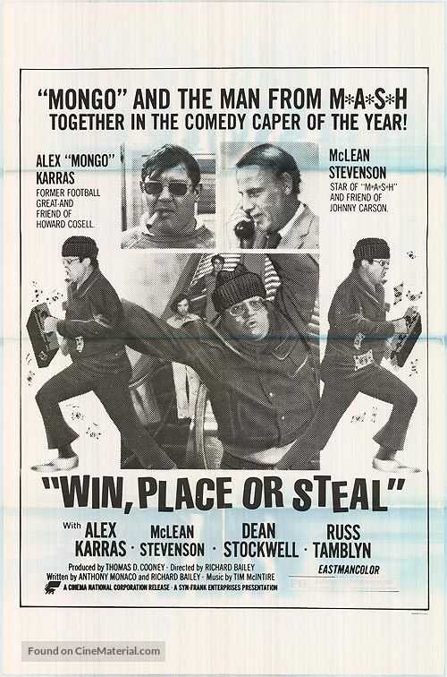 Win, Place or Steal - Movie Poster