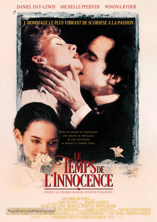 The Age of Innocence - French Movie Poster