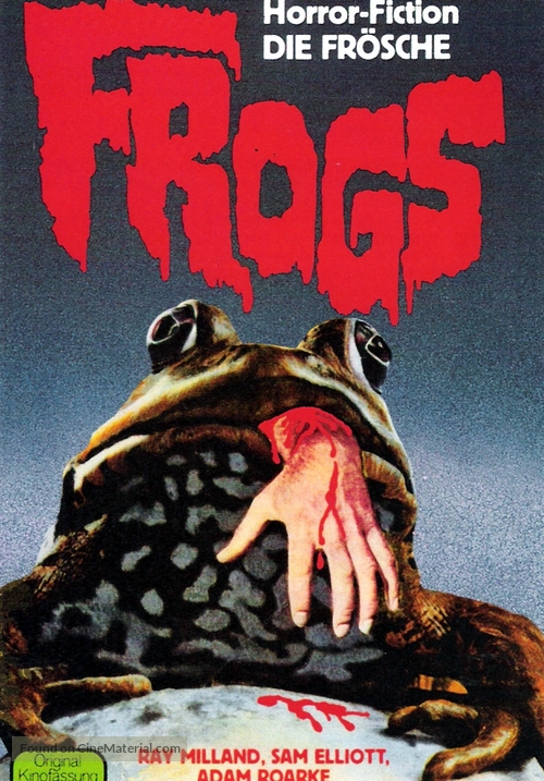 Frogs - German VHS movie cover