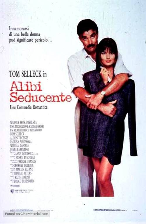 Her Alibi - Italian Movie Poster