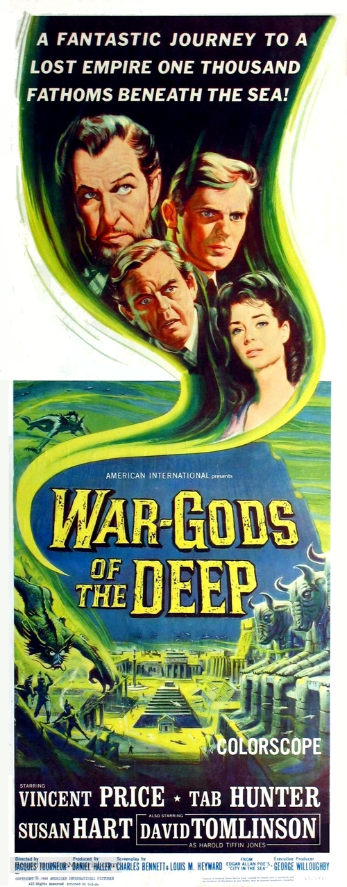 War-Gods of the Deep - Movie Poster