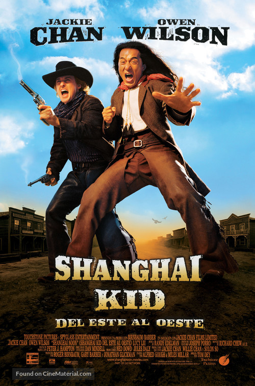 Shanghai Noon - Spanish Movie Poster
