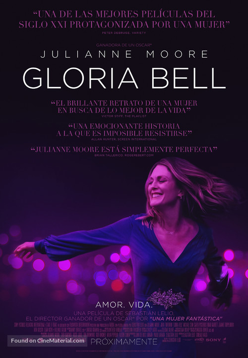 Gloria Bell - Spanish Movie Poster
