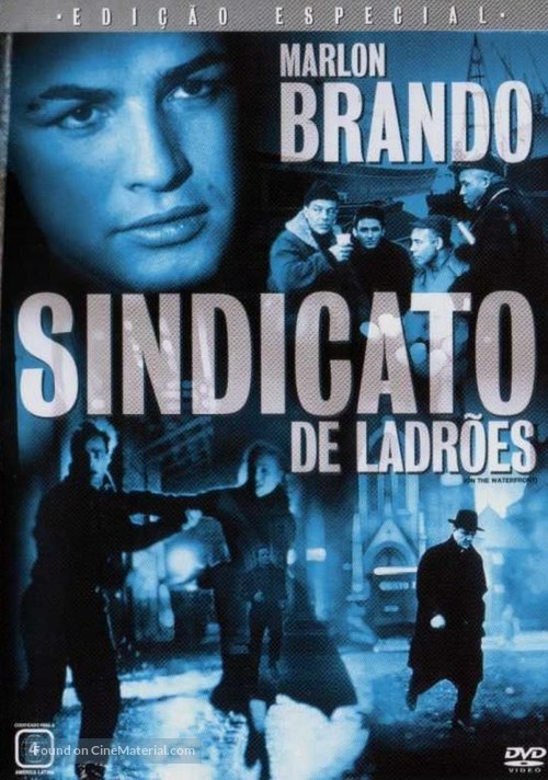 On the Waterfront - Brazilian DVD movie cover