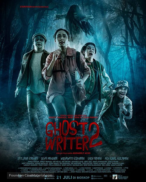 Ghost Writer 2 - Indonesian Movie Poster