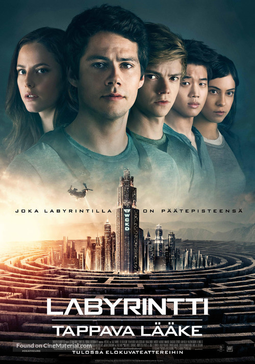 Maze Runner: The Death Cure - Finnish Movie Poster