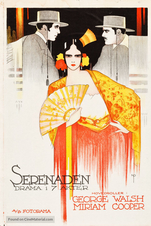 Serenade - Norwegian Movie Poster