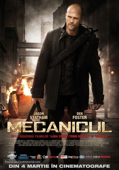 The Mechanic - Romanian Movie Poster