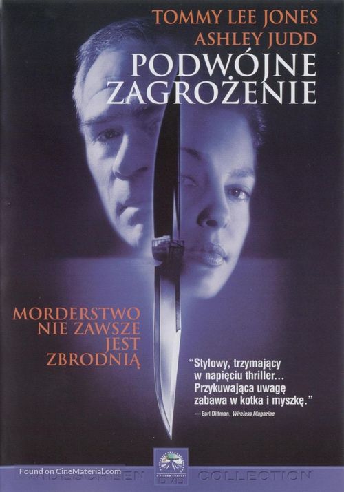 Double Jeopardy - Polish DVD movie cover