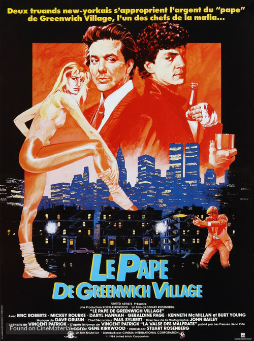 The Pope of Greenwich Village - French Movie Poster