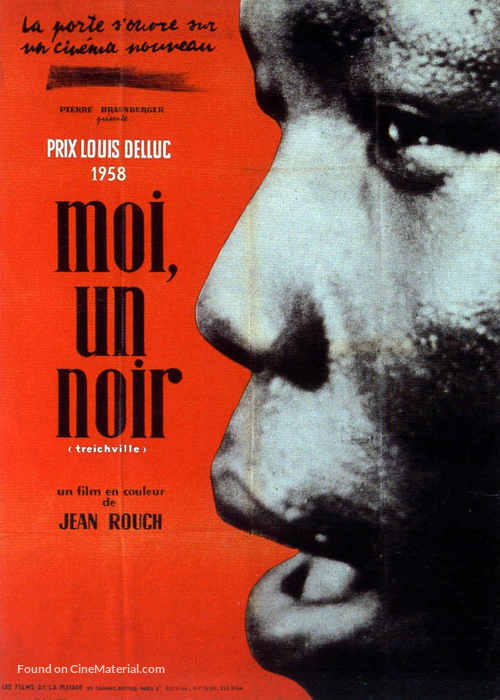 Moi un noir - French Movie Poster