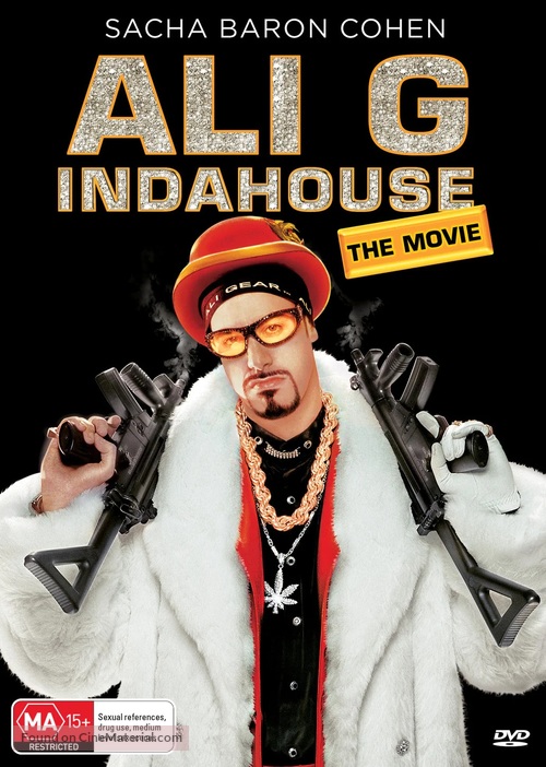 Ali G Indahouse - Australian DVD movie cover