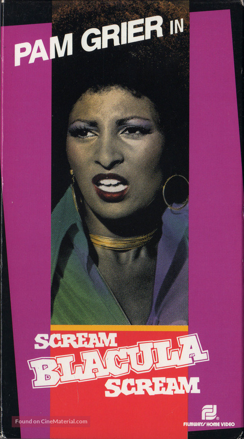 Scream Blacula Scream - VHS movie cover